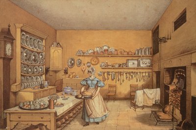 Kitchen at Langton Hall by Mary Ellen Best